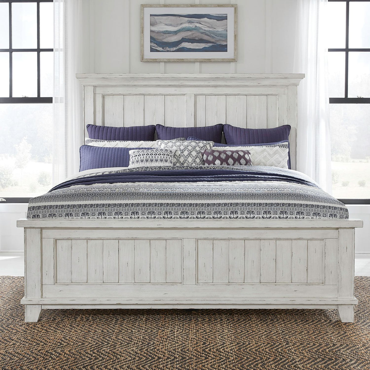 237-BR-KPB - King Panel Bed - Liberty Furniture