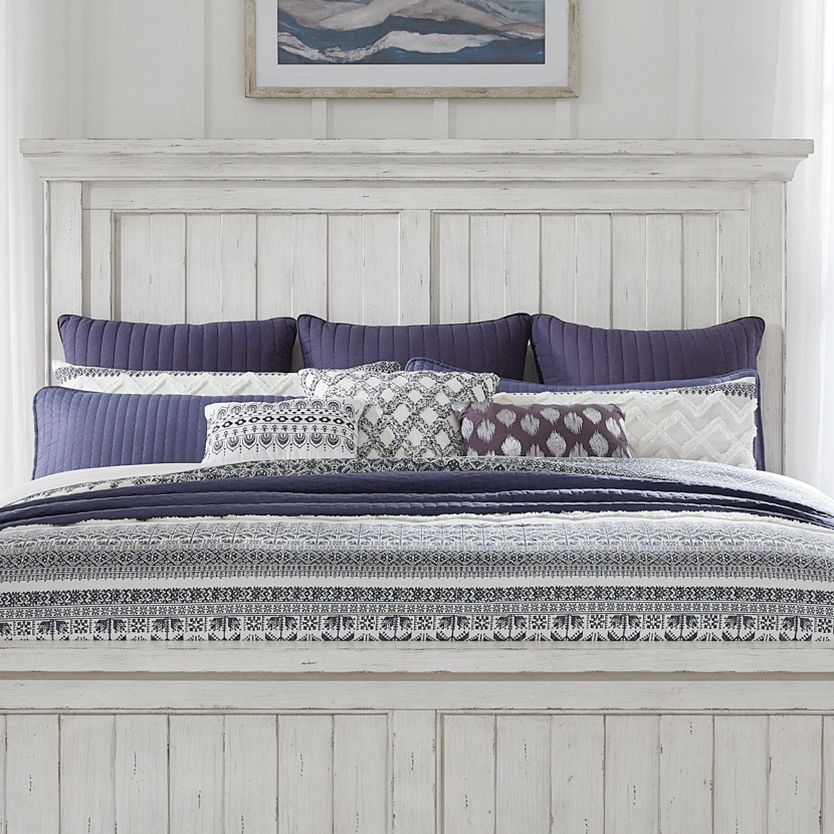 237-BR13 - Queen Mansion Headboard - Liberty Furniture