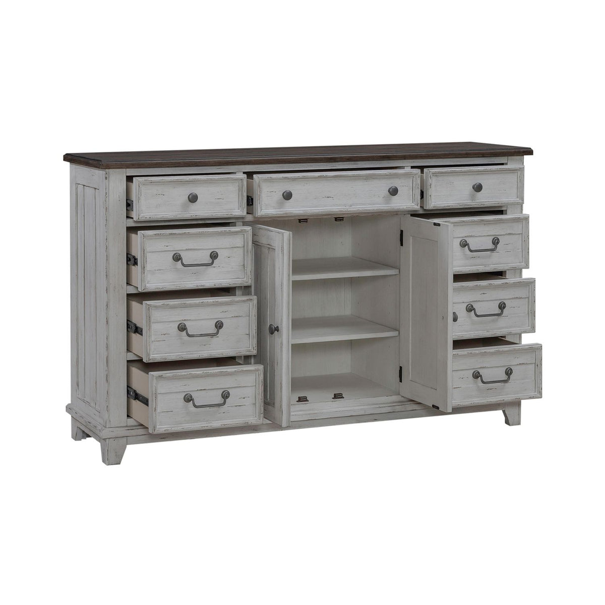 237-BR31 - 2 Door 9 Drawer Dresser - Liberty Furniture