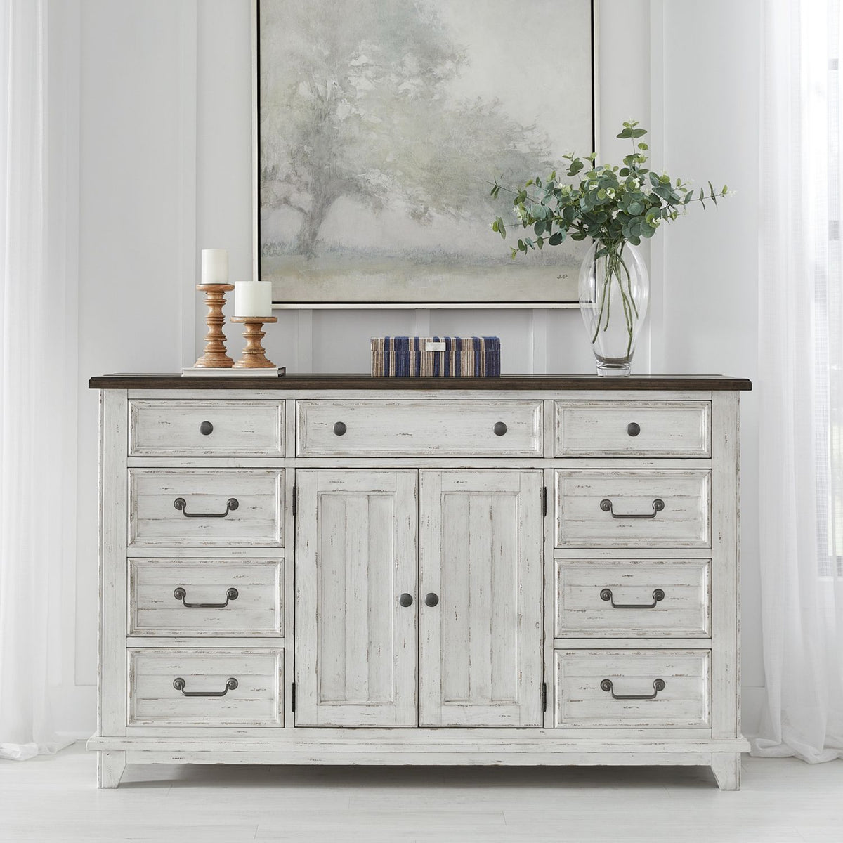 237-BR31 - 2 Door 9 Drawer Dresser - Liberty Furniture
