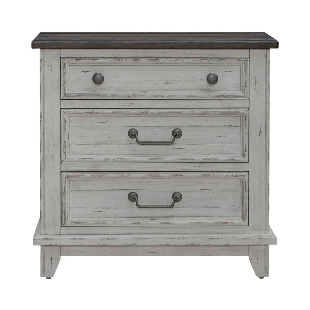 237-BR61 - 3 Drawer Nightstand w/ Charging Station - Liberty Furniture