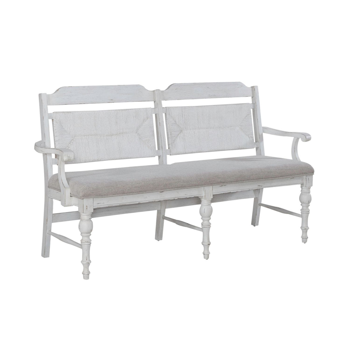 237-C9101B - Panel Back Bench (RTA) - Liberty Furniture