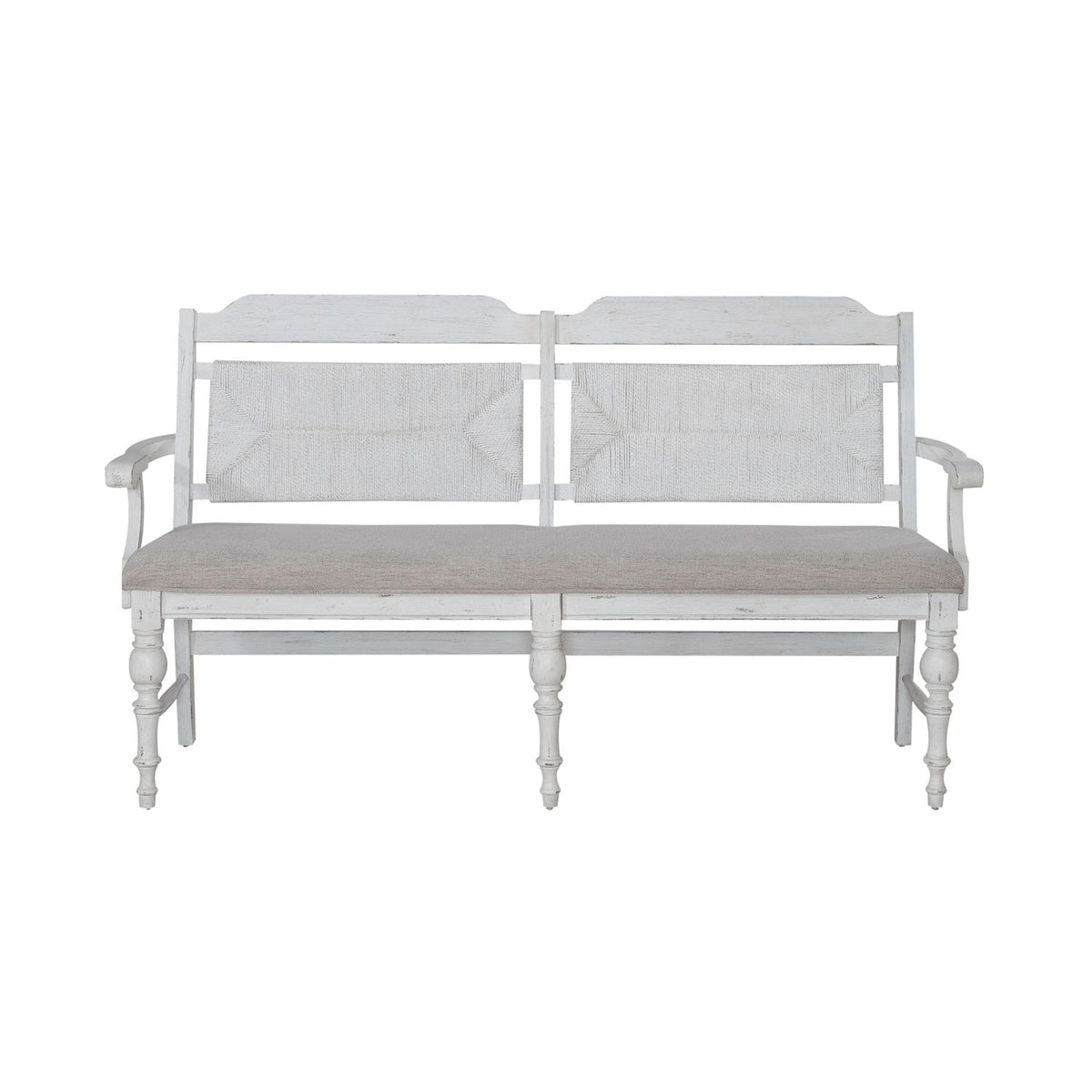 237-C9101B - Panel Back Bench (RTA) - Liberty Furniture