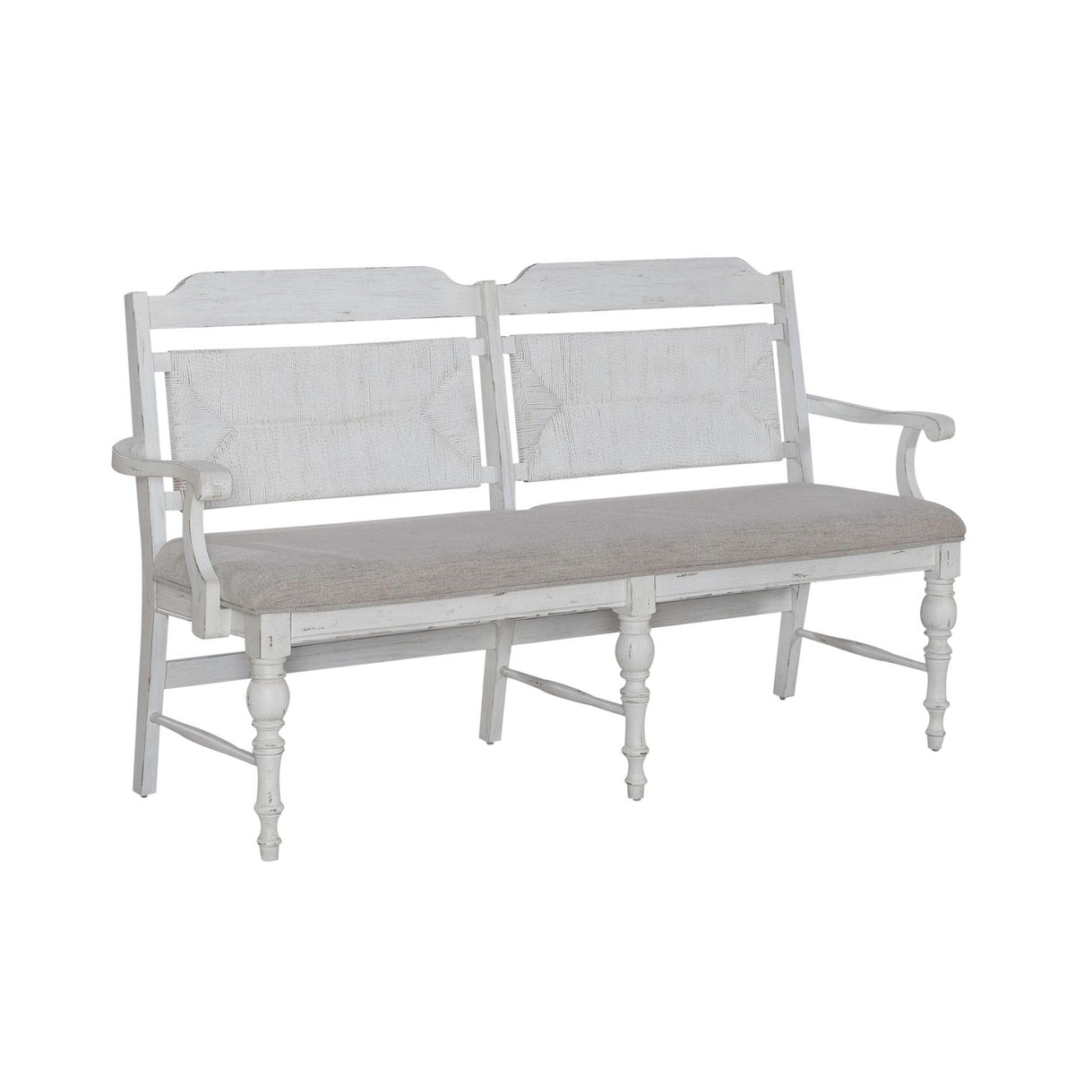 237-C9101B - Panel Back Bench (RTA) - Liberty Furniture