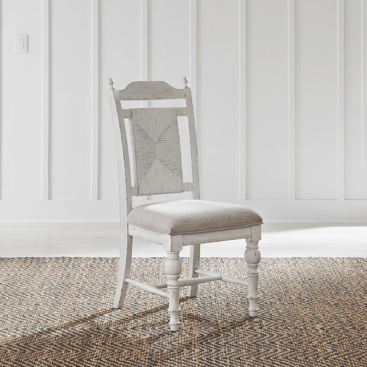 237-C9101S - Panel Back Side Chair (RTA) - Liberty Furniture