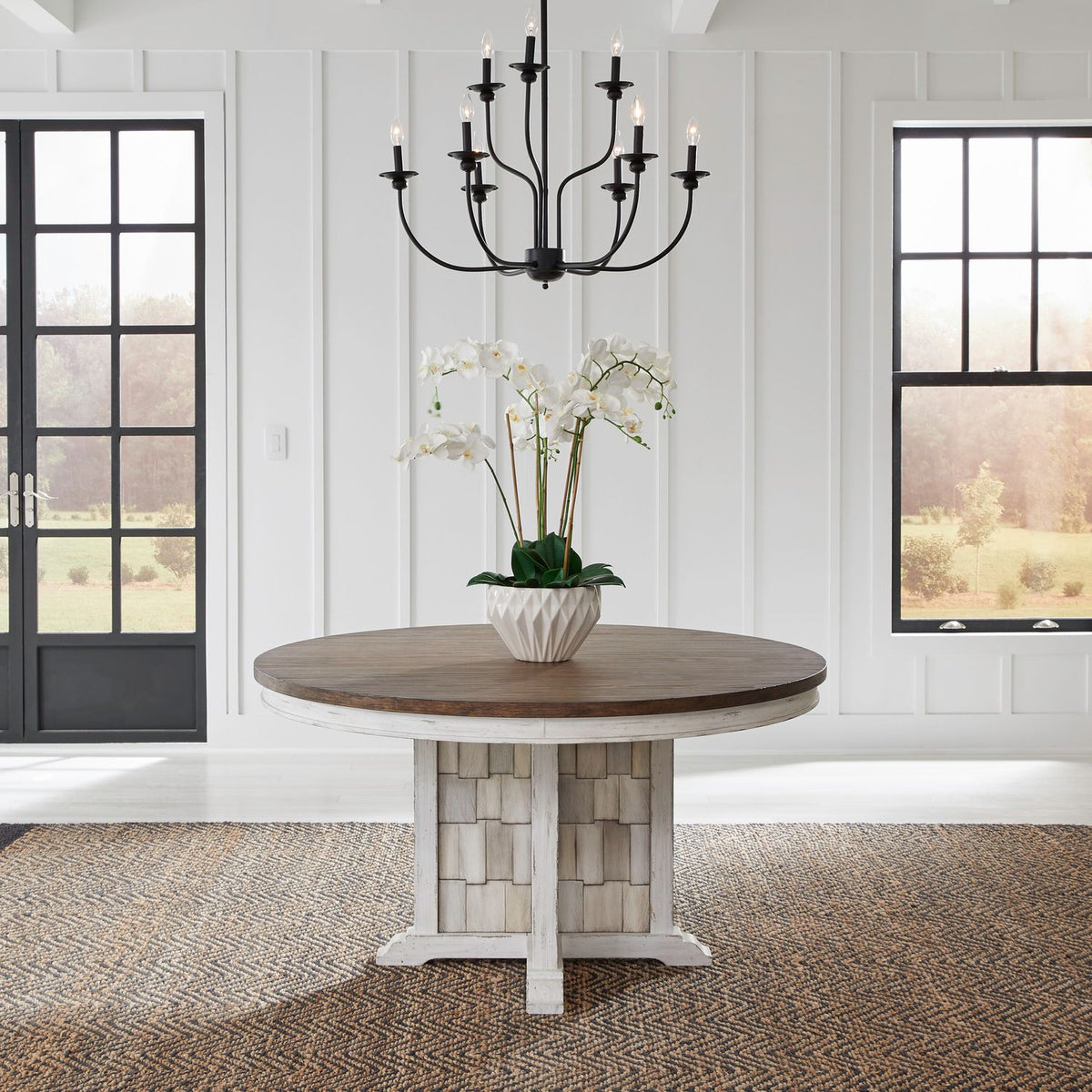 237-DR-PED - Pedestal Table Set - Liberty Furniture