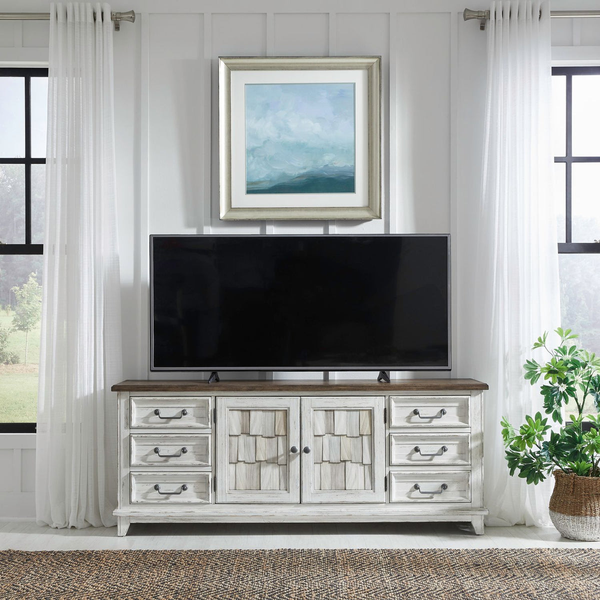 237-TV75 - 75 Inch Entertainment Console - Liberty Furniture