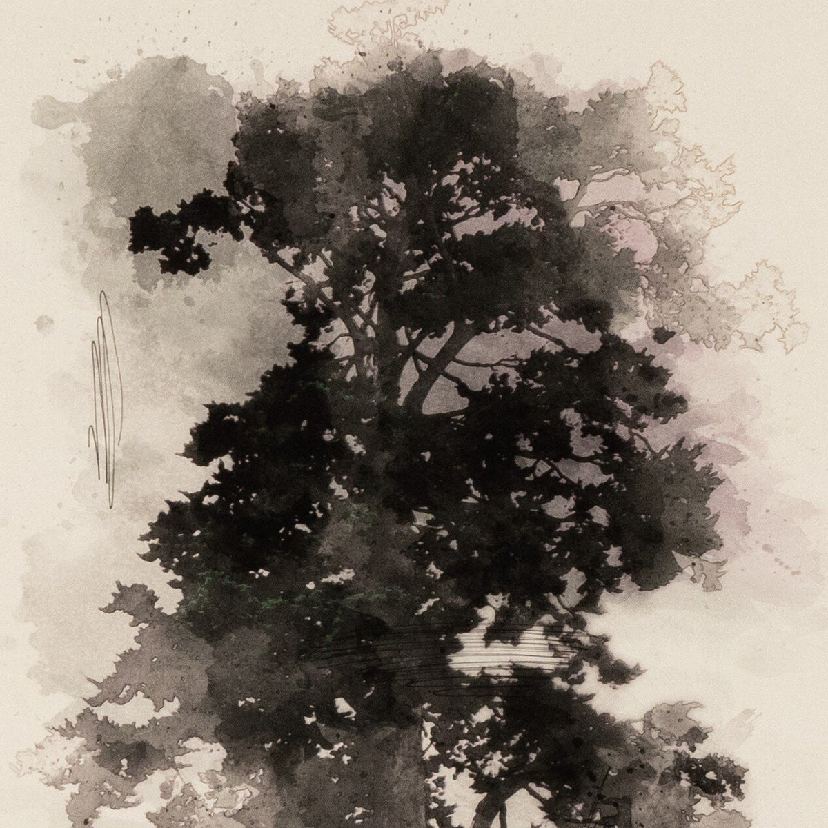 Tree Sketch I By Coup D'Esprit
