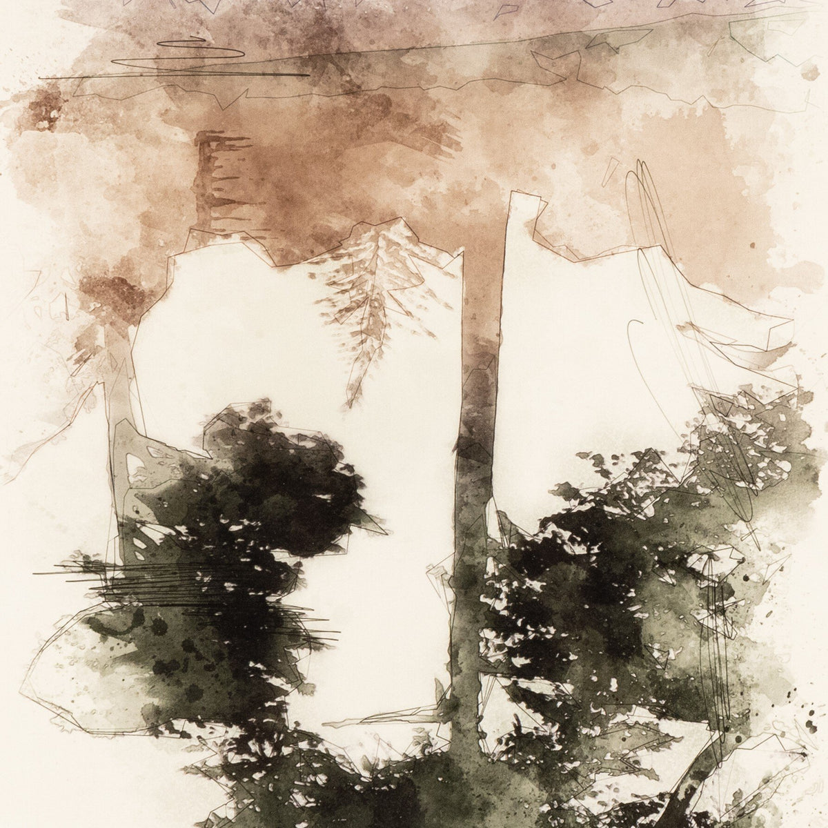 Tree Sketch Ii By Coup D'Esprit