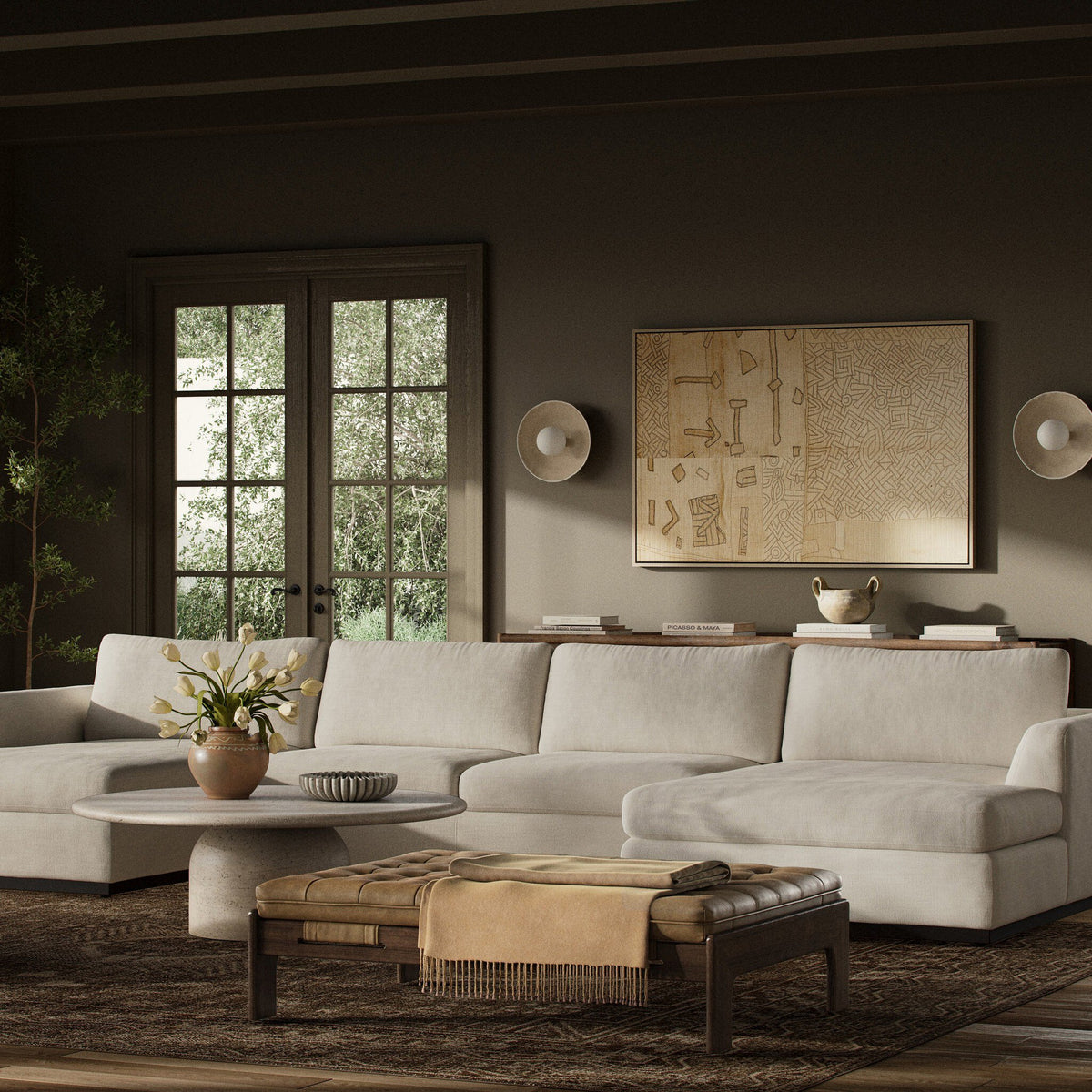Colt 3pc U Sectional