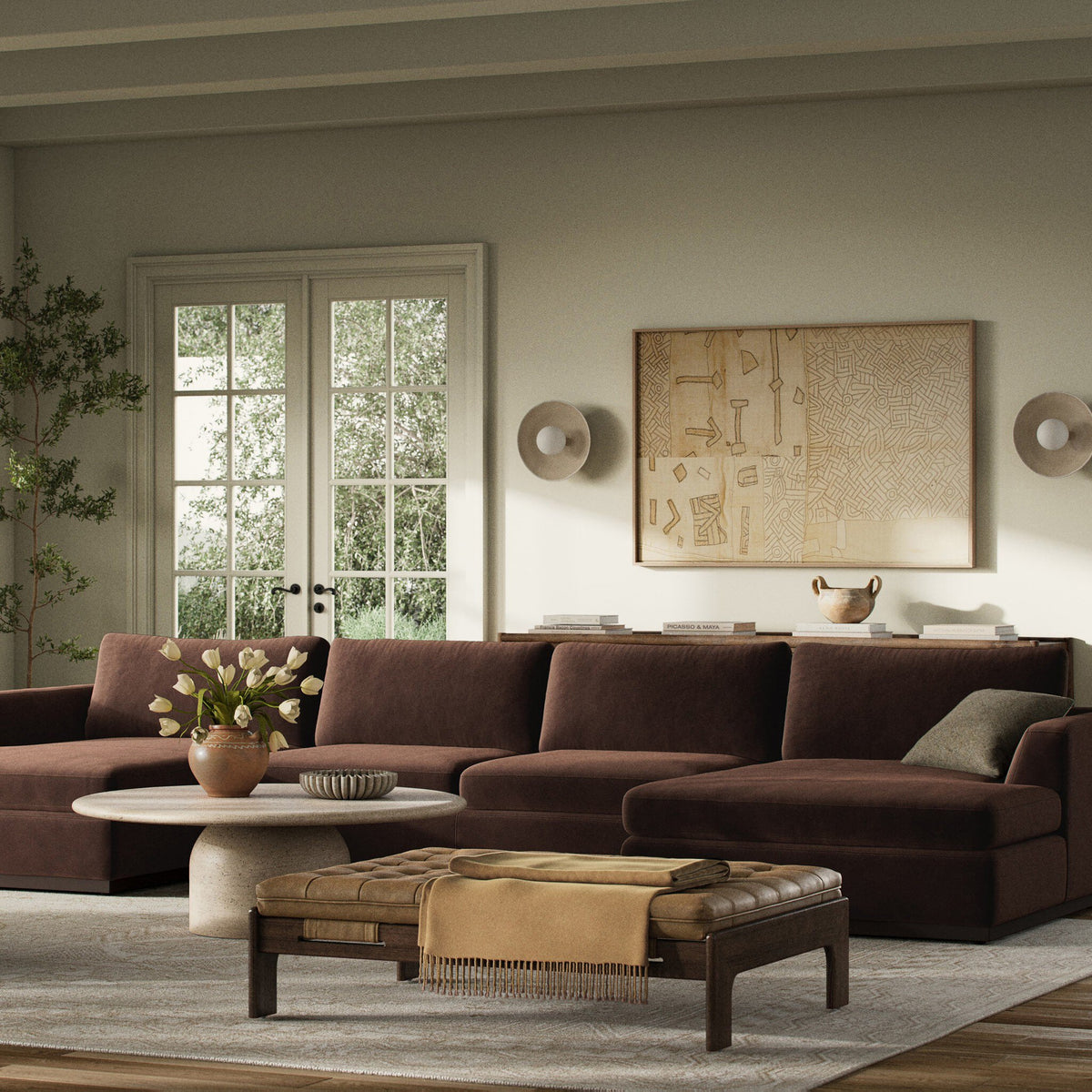 Colt 3pc U Sectional