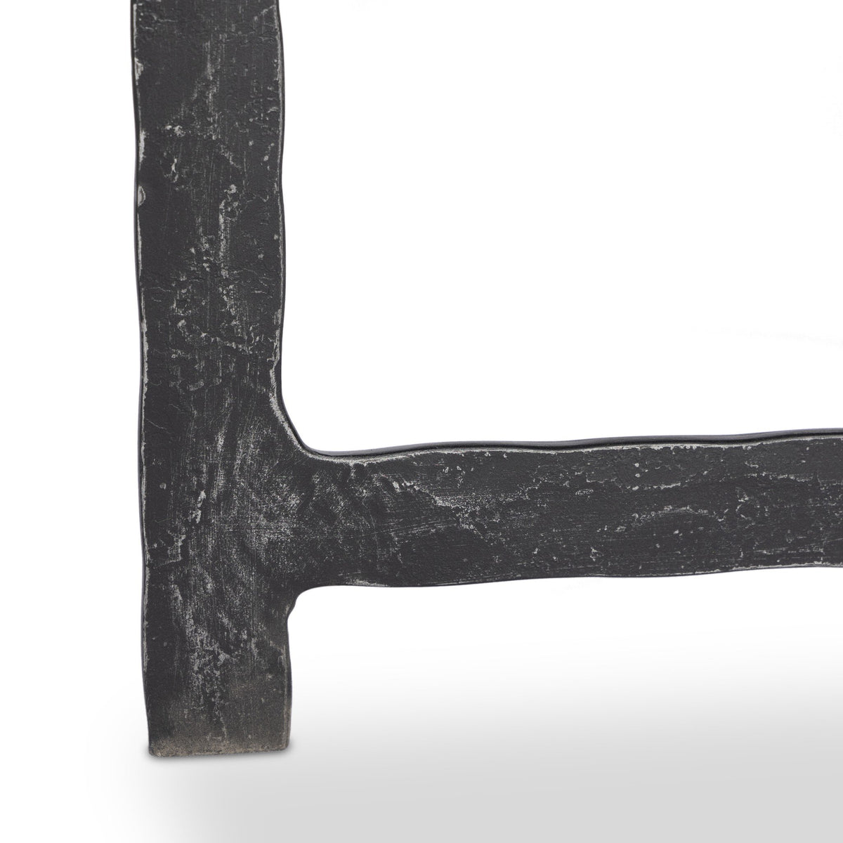 Hammered Iron End Table