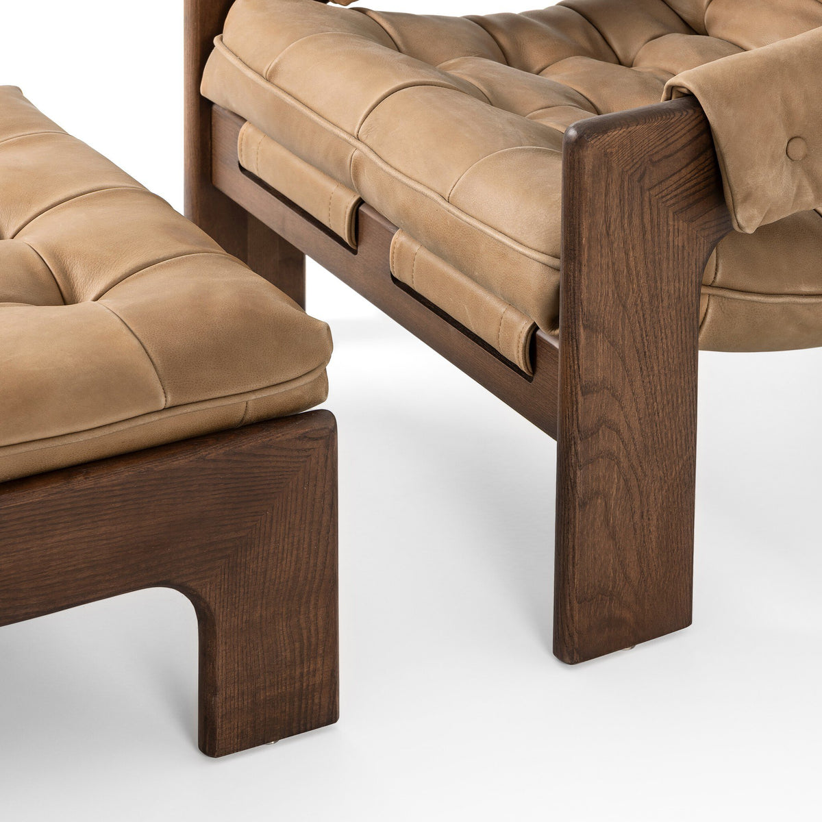 Halston Chair W/Ottoman