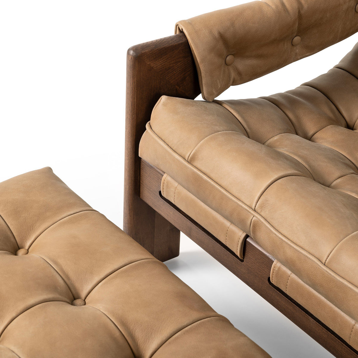 Halston Chair W/Ottoman
