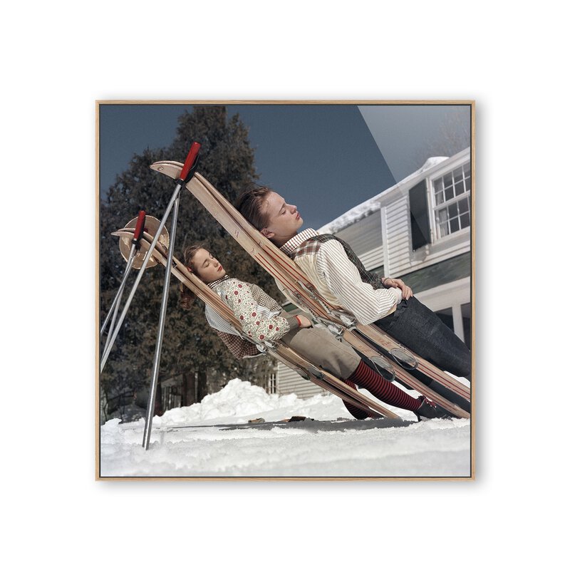 New England Skiing By Slim Aarons