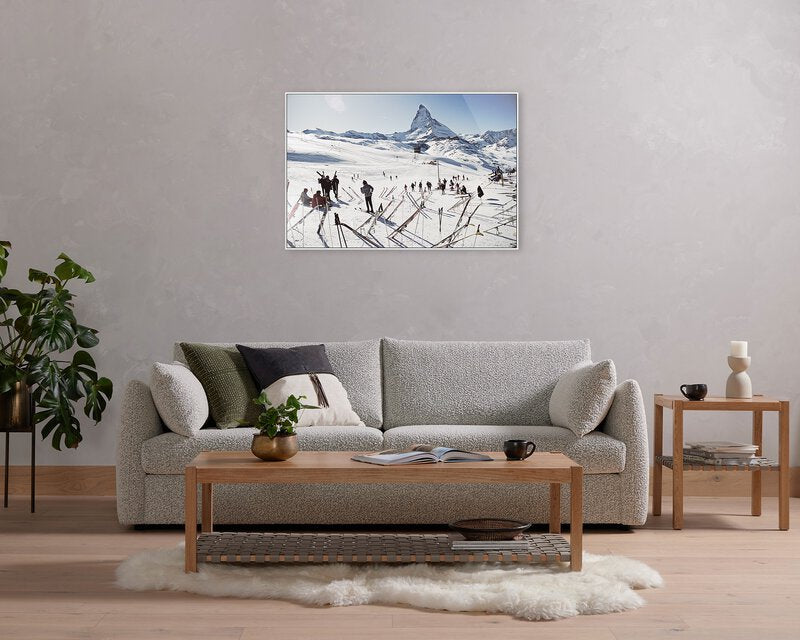 Zermatt Skiing I By Slim Aarons