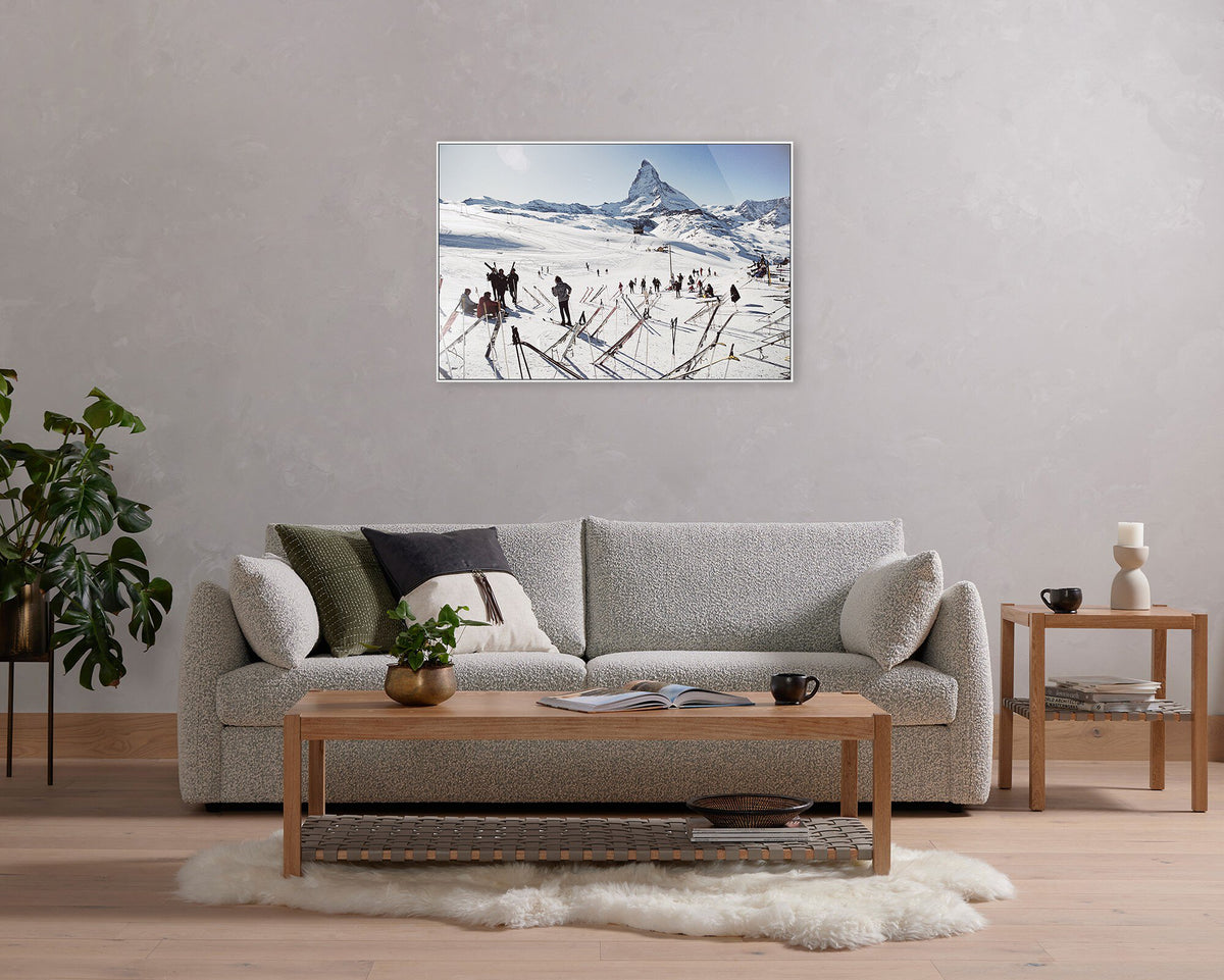 Zermatt Skiing I By Slim Aarons
