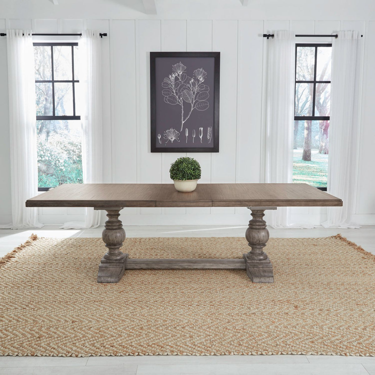 237G-DR-TRS - Trestle Table Set - Liberty Furniture