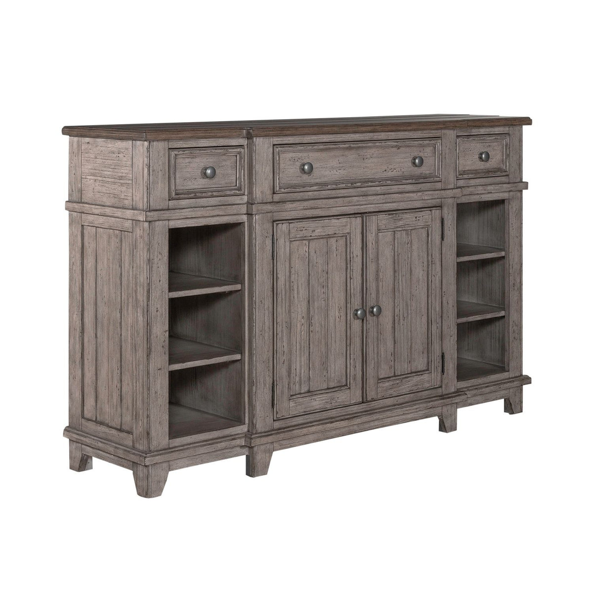 237G-SR6642 - Breakfront Server - Liberty Furniture