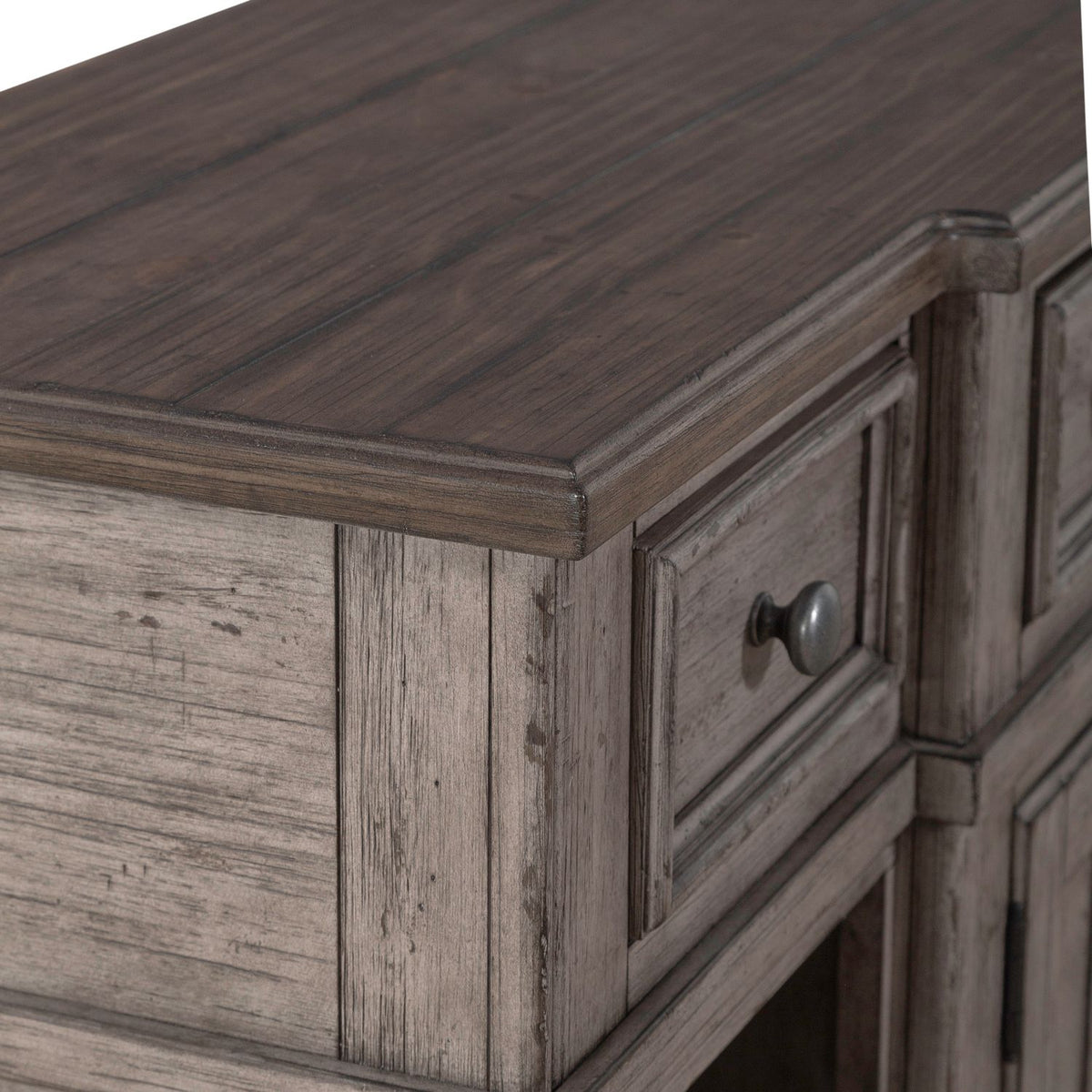 237G-SR6642 - Breakfront Server - Liberty Furniture