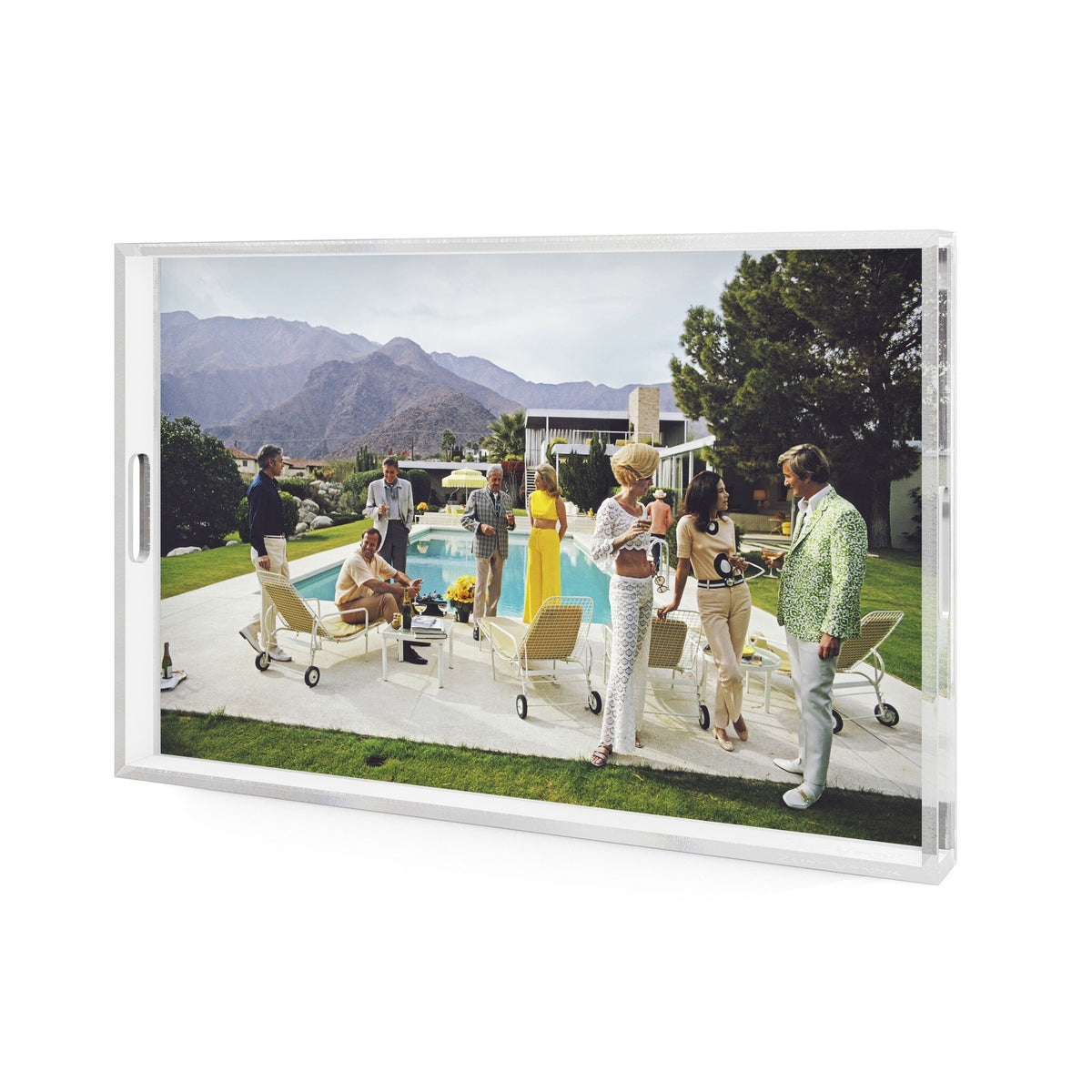 Palm Springs Party Tray By Slim Aarons