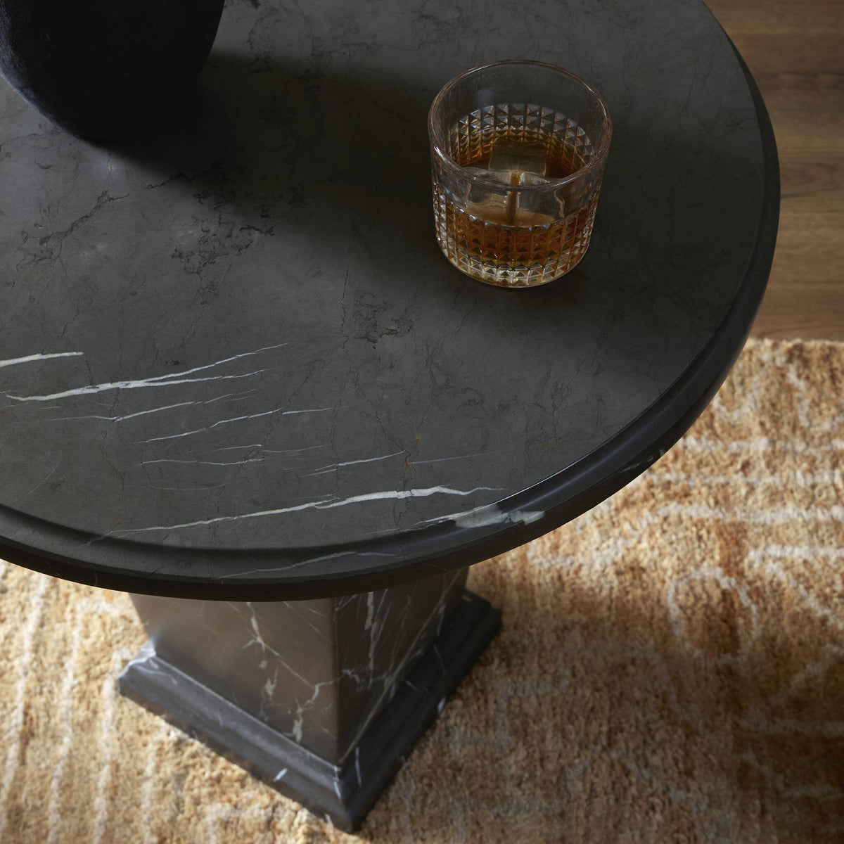 Eslo End Table-Marble - Four Hands (253799-002)