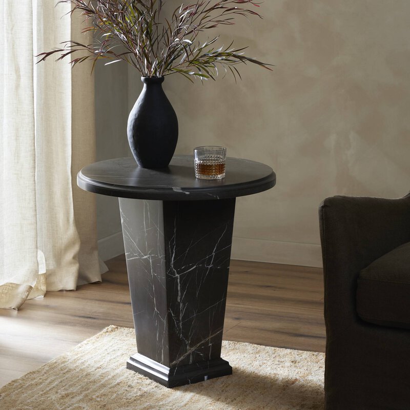 Eslo End Table-Marble - Four Hands (253799-002)