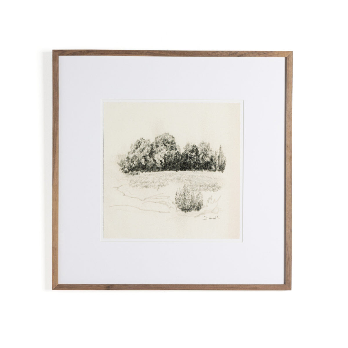 Land Sketch 2 By Dan Hobday