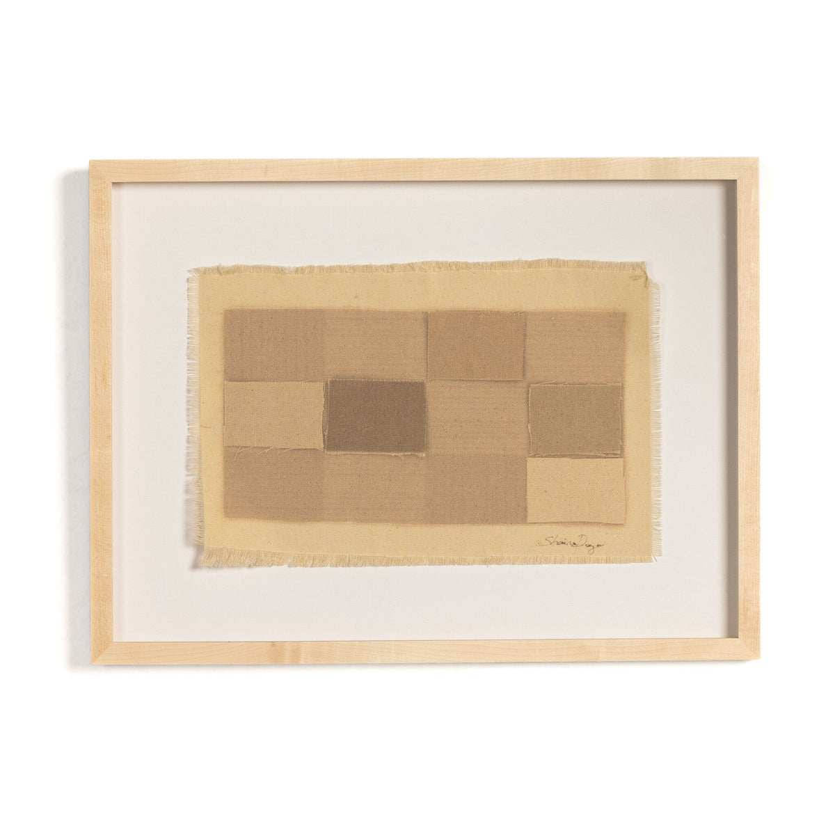Checkered Earth Tones By Shaina Page