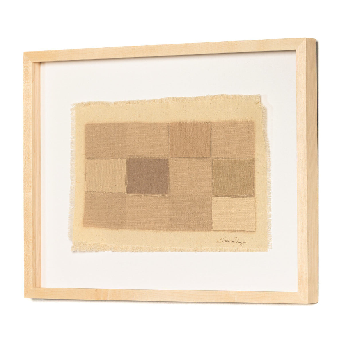 Checkered Earth Tones By Shaina Page