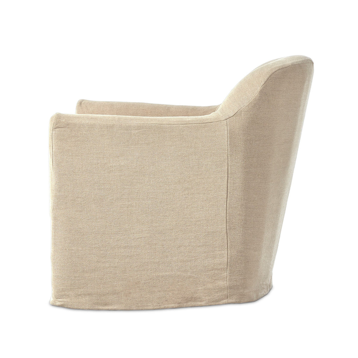 Lowell Slipcover Swivel Chair