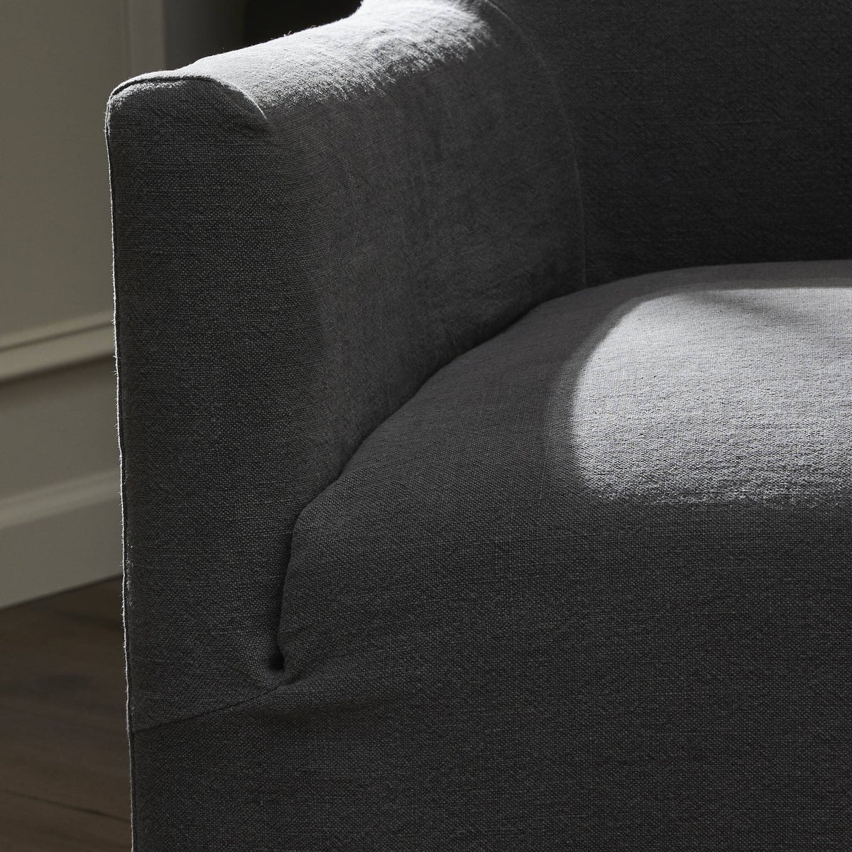 Lowell Slipcover Swivel Chair