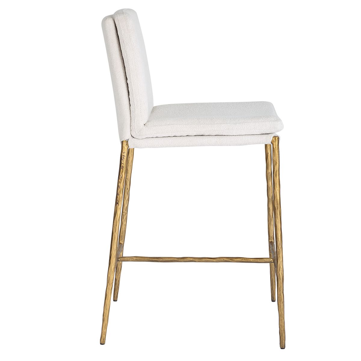 Ascend Counter Stool, White
