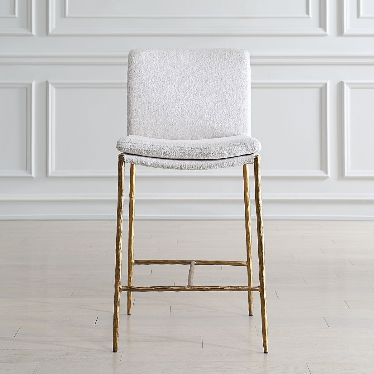 Ascend Counter Stool, White