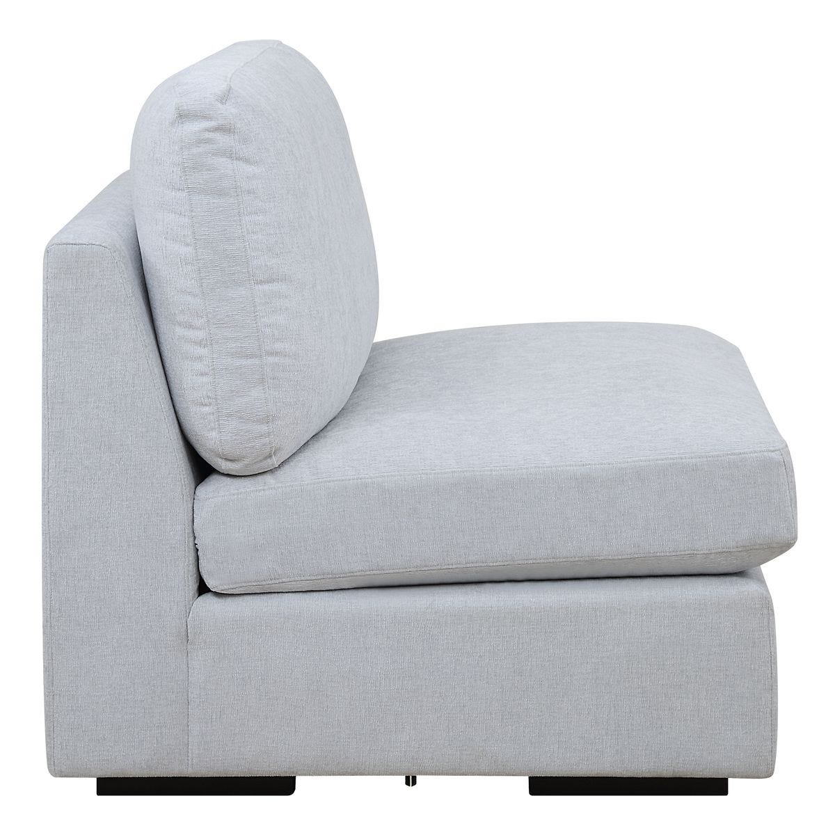 Refuge Sofa, Armless, Cloud Blue