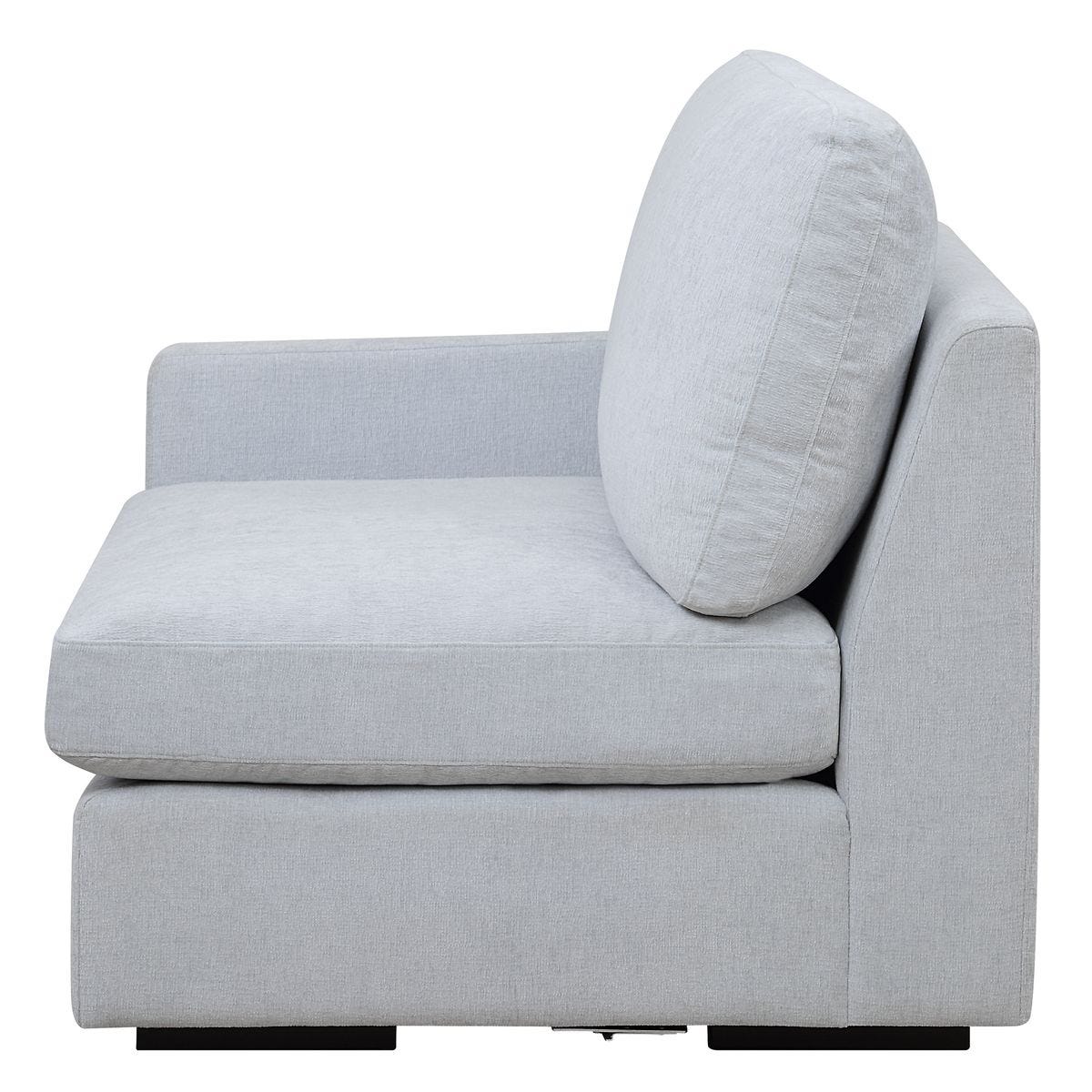 Refuge Sofa, Left Arm Facing, Cloud Blue
