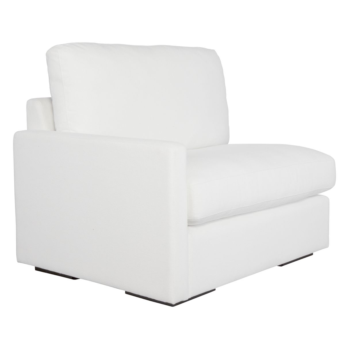 Refuge Sofa, Left Arm Facing, Arctic White