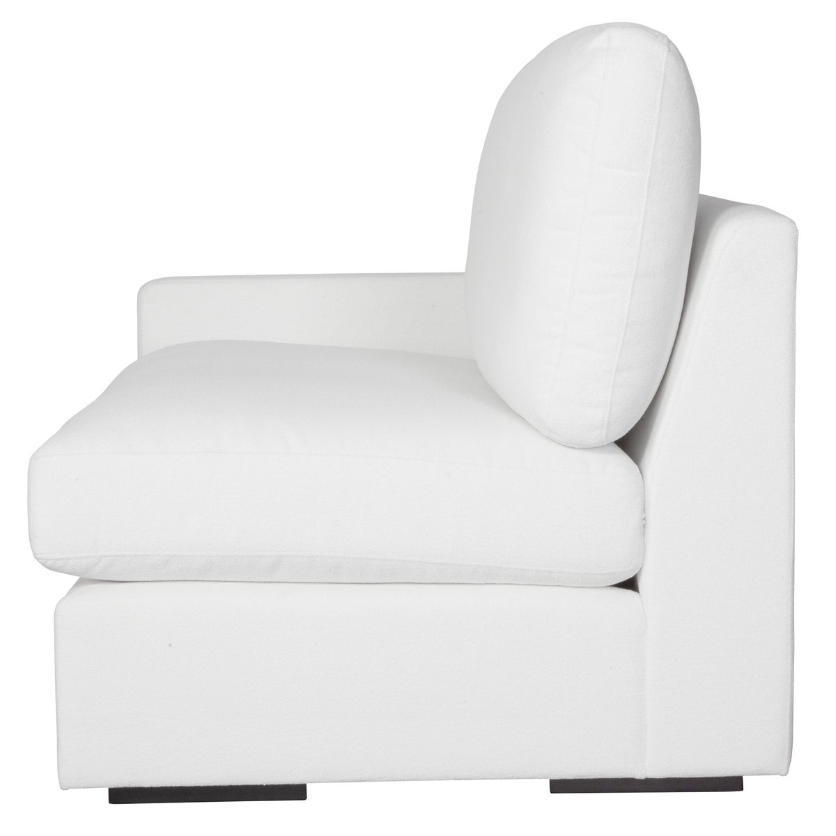 Refuge Sofa, Left Arm Facing, Arctic White