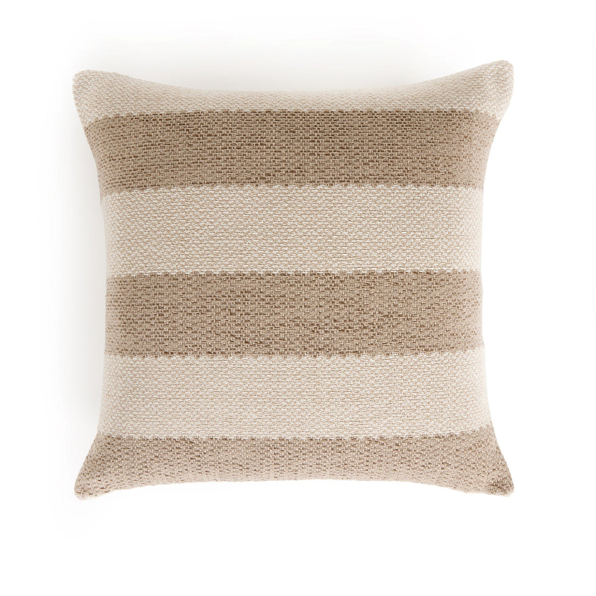 a pillow with stripes on it