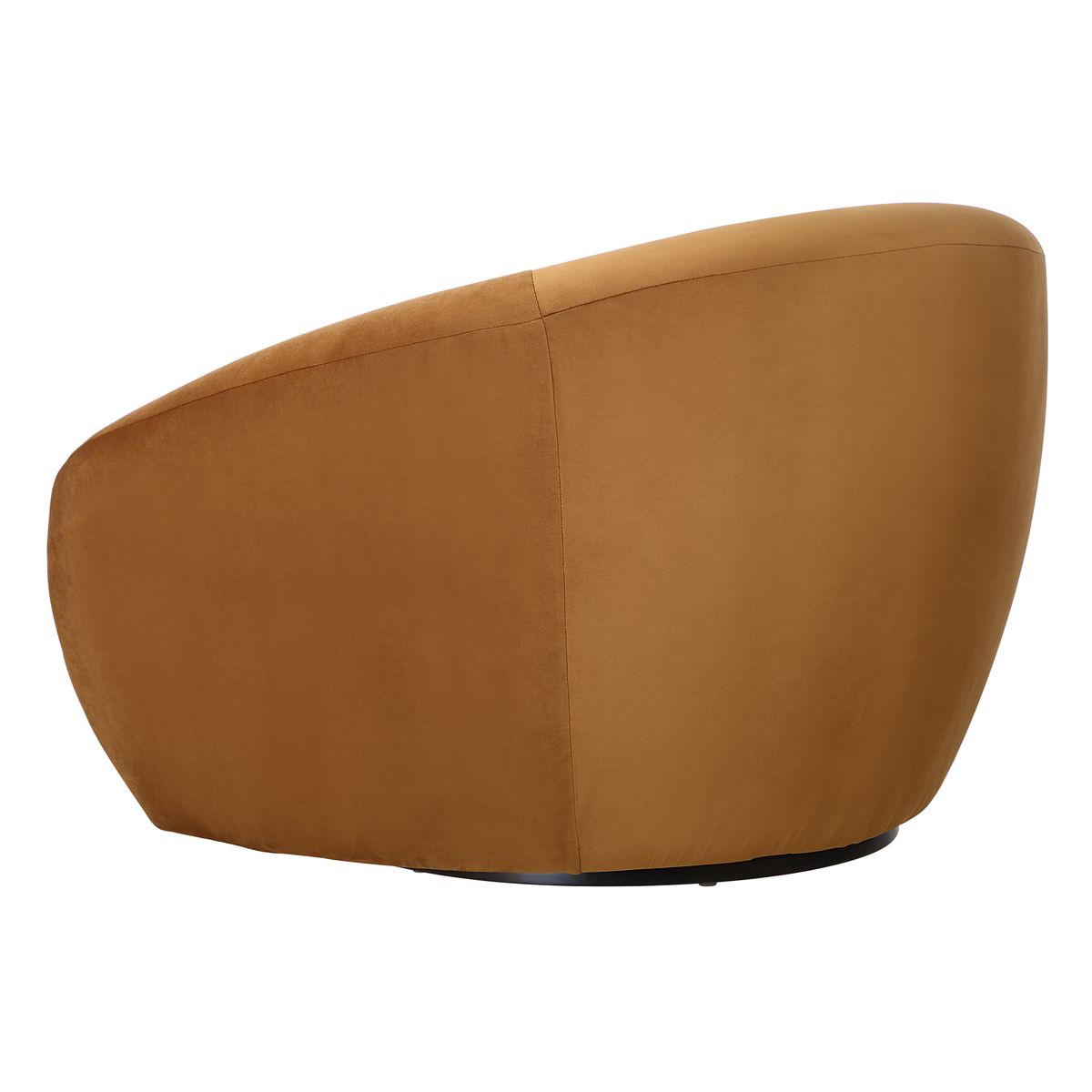 DeSoto Swivel Chair, Hazlenut