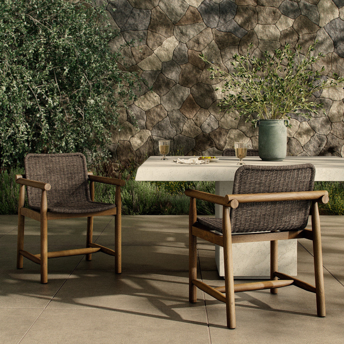 Dume Outdoor Dining Armchair