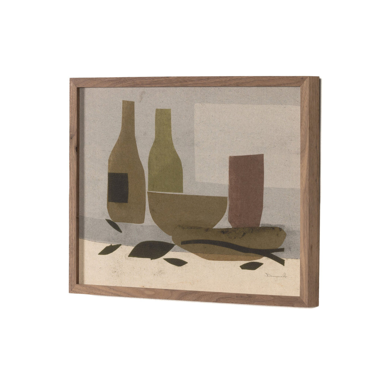 Wine And Olives By Dan Hobday