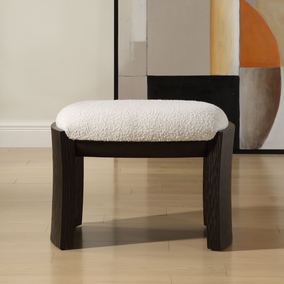 Port Small Bench, Walnut