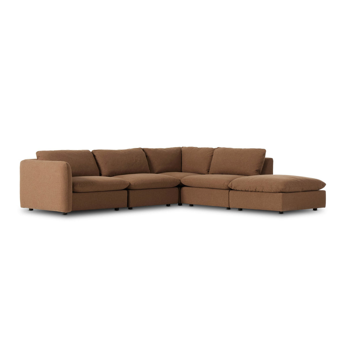 Ingel 4pc Laf Sectional W/ Ottoman