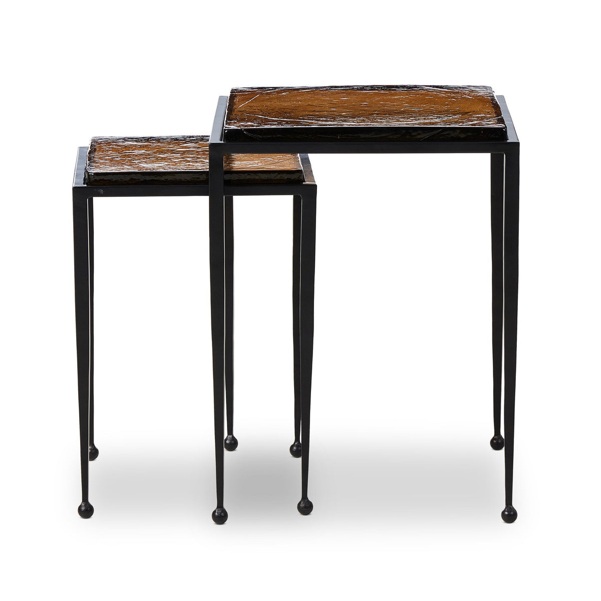 Dalston Cast Glass Nesting Tables