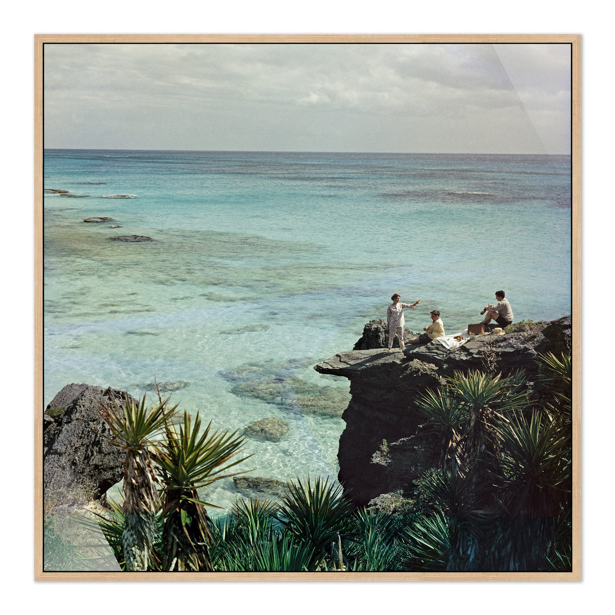 A Nice Spot For Lunch By Slim Aarons