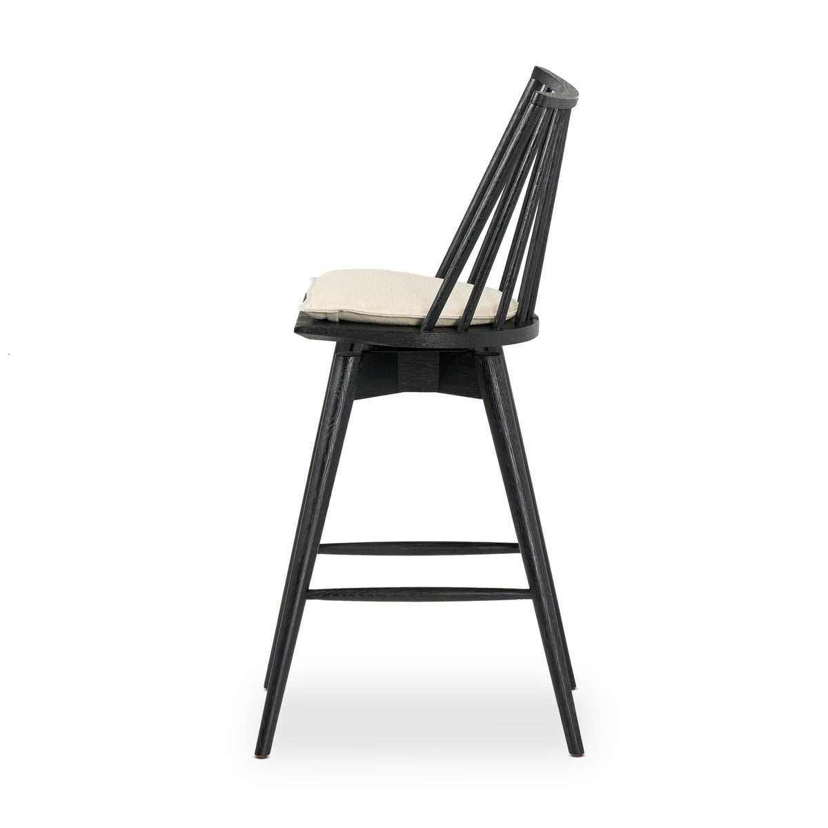 Lewis Swivel Stool With Cushion