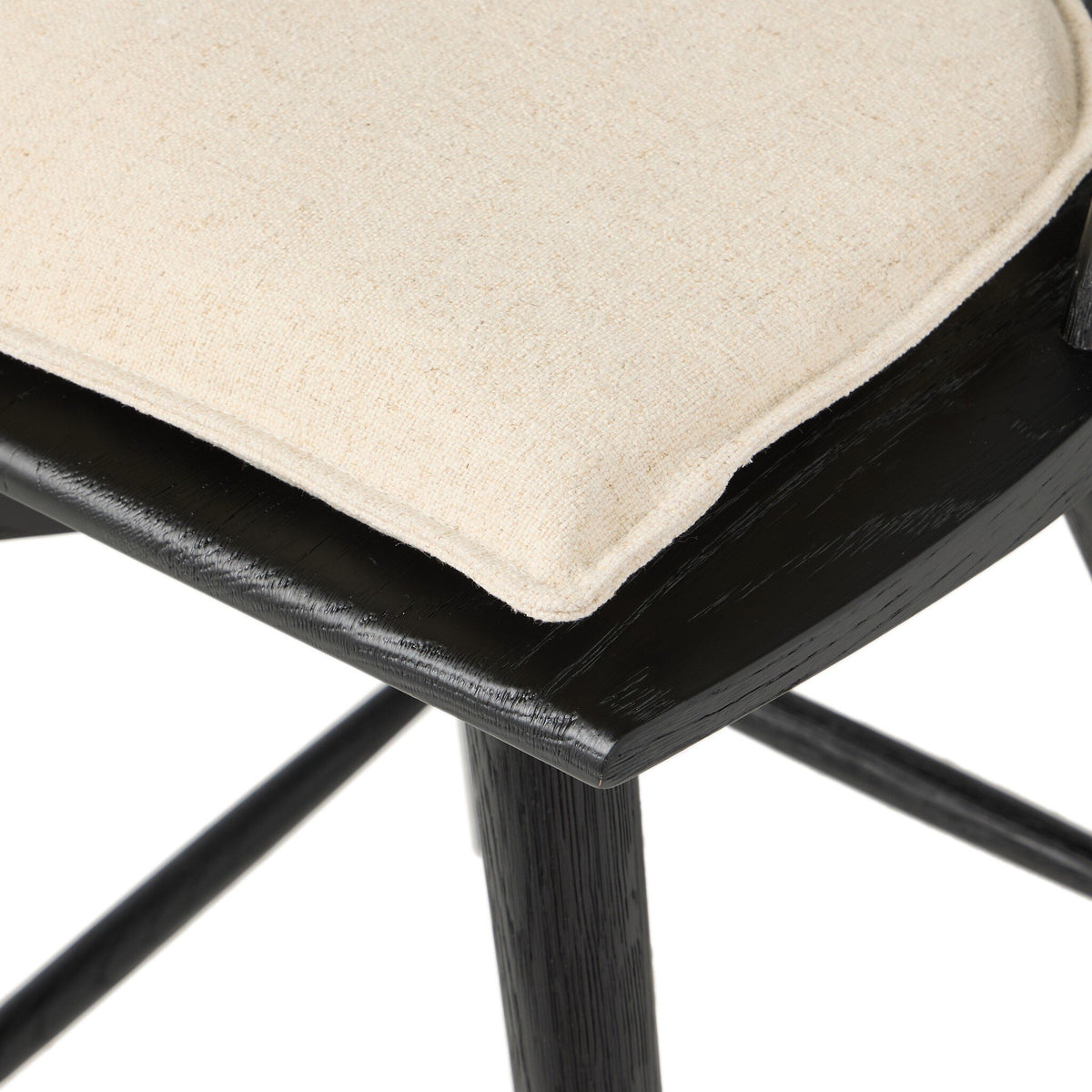 Lewis Swivel Stool With Cushion