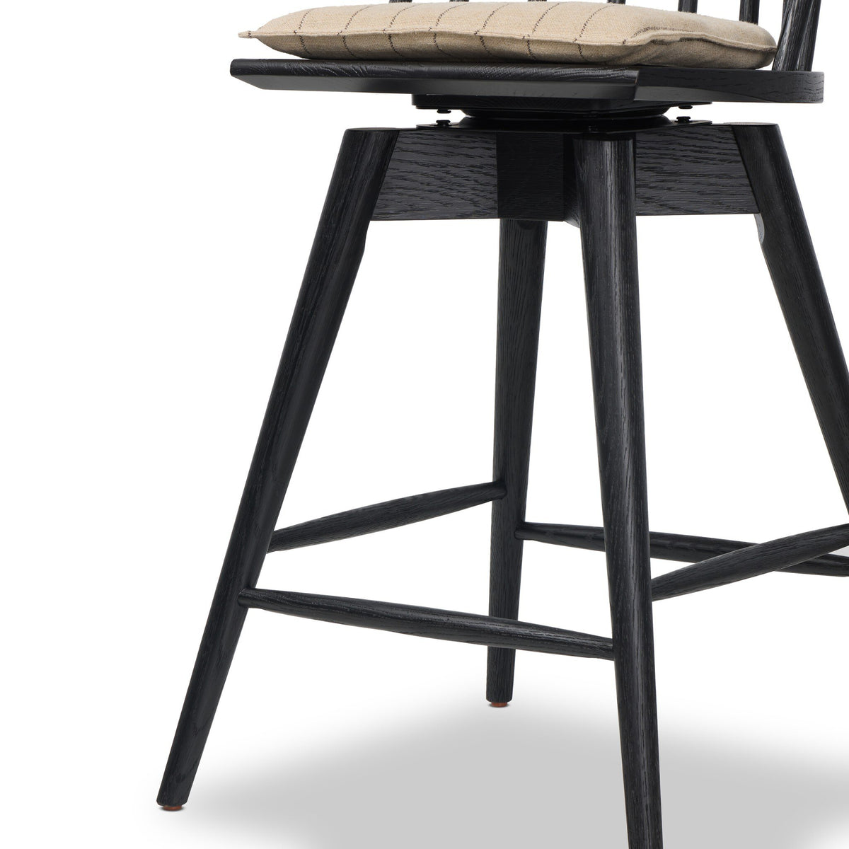 Lewis Swivel Stool With Cushion