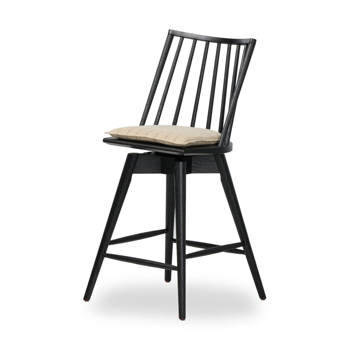 Lewis Swivel Stool With Cushion